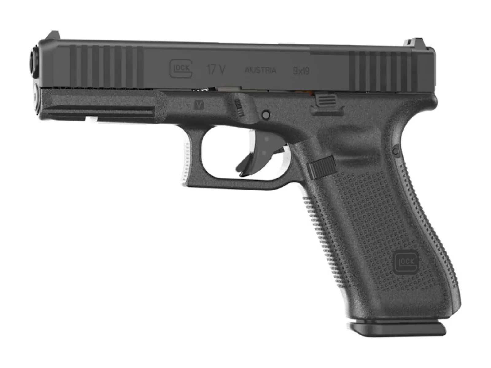 Glock G17 Gen5 MOS, vista lateral