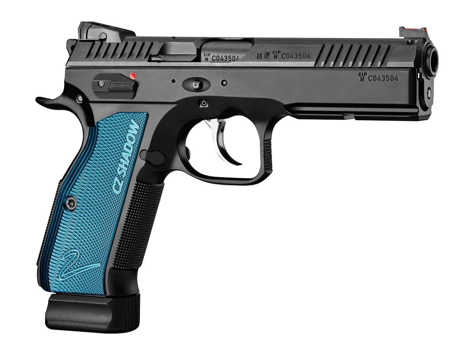 CZ Shadow 2, vista lateral